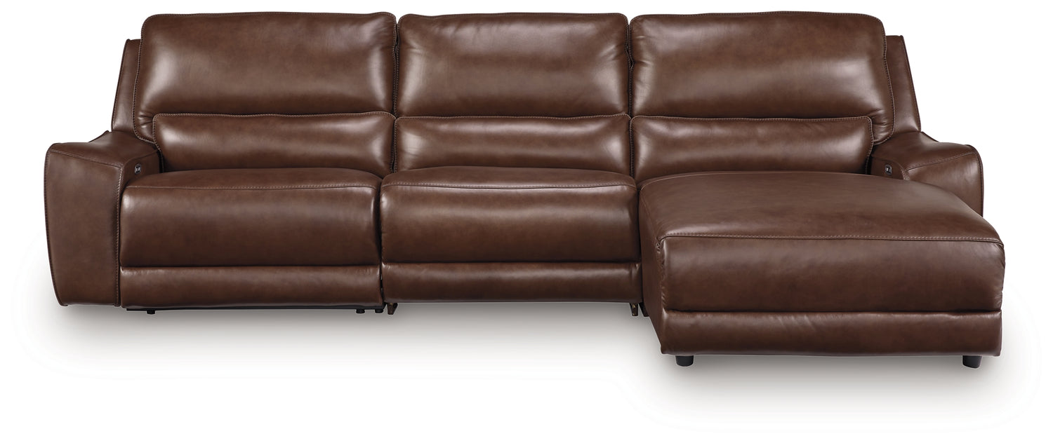 DeepWakes Canyon 3-Piece Reclining Sofa Chaise - PCU62607S22