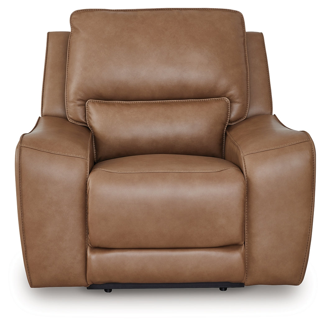 DeepWakes Caramel Power Recliner - PCU6260613
