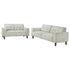 Deerhurst 2-piece Upholstered Tufted Track Arm Sofa Set Beige - 509647-S2