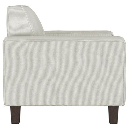 Deerhurst 3-piece Upholstered Tufted Track Arm Sofa Set Beige - 509647-S3