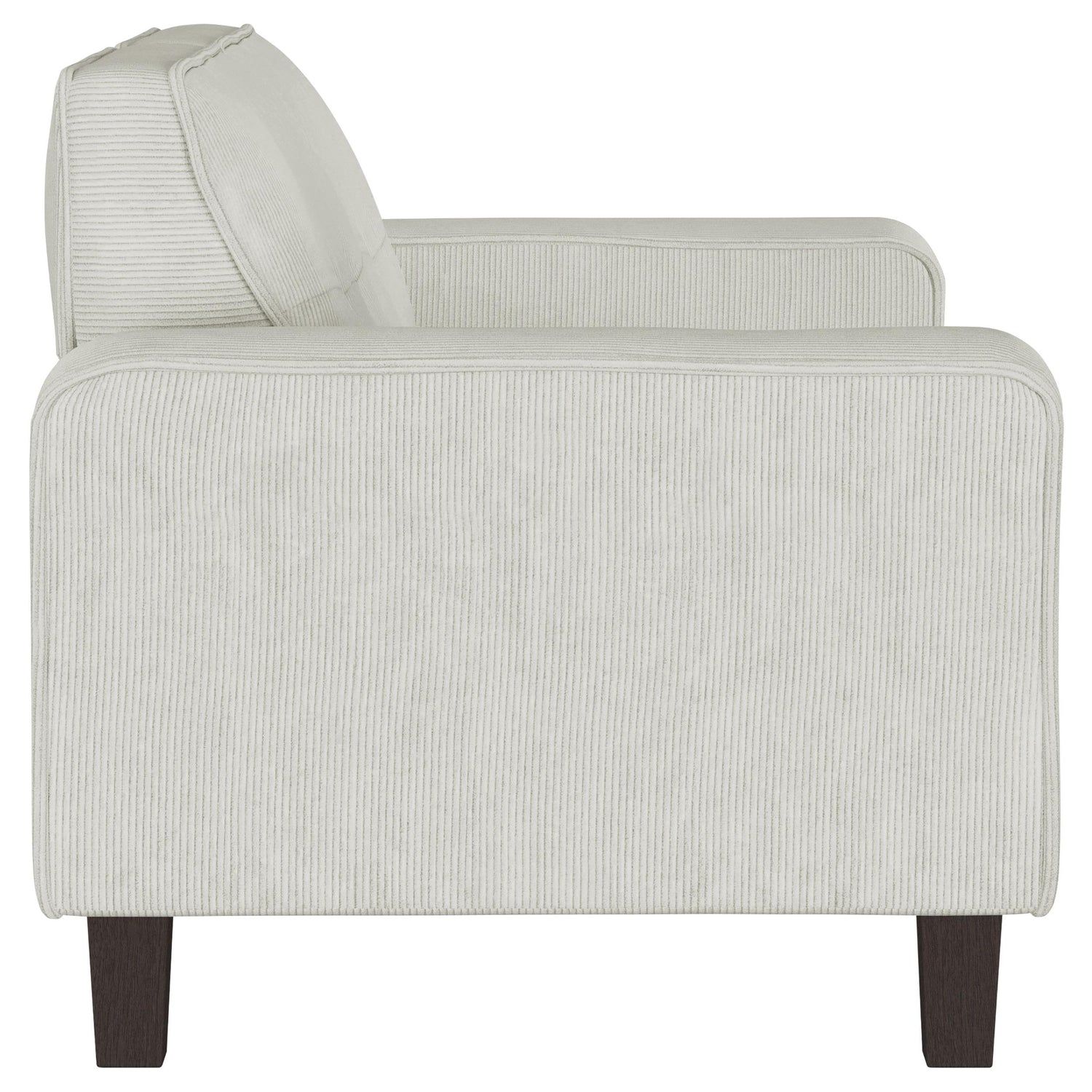 Deerhurst 3-piece Upholstered Tufted Track Arm Sofa Set Beige - 509647-S3