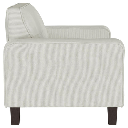 Deerhurst 3-piece Upholstered Tufted Track Arm Sofa Set Beige - 509647-S3