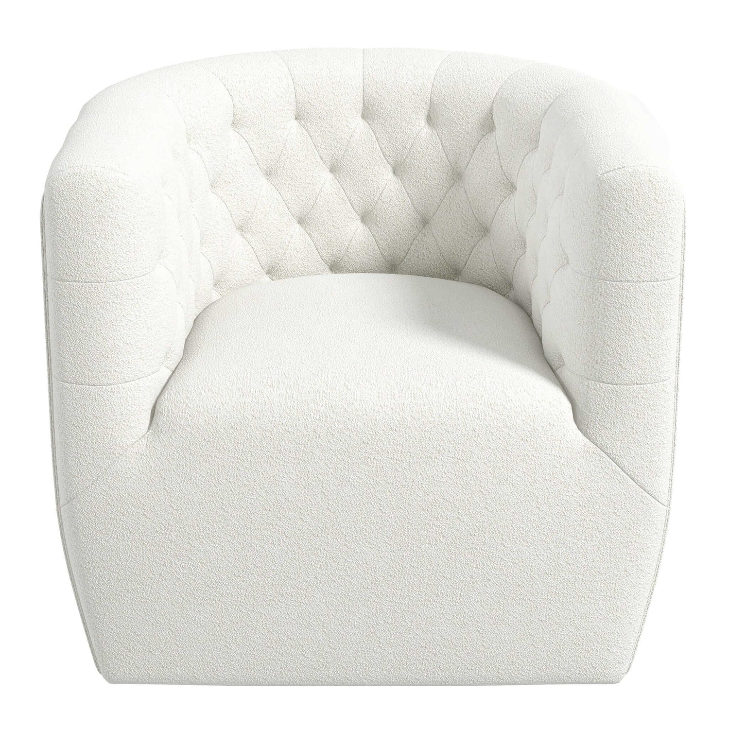 Delaney  Cream Boucle Swivel Chair - SCH00500211