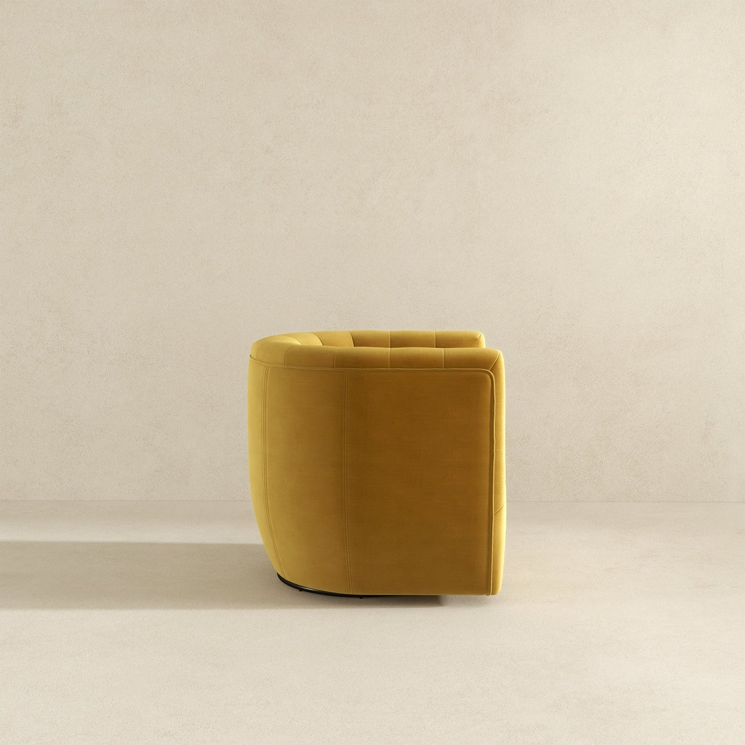 Delaney Gold Velvet Swivel Chair - SCH00500204