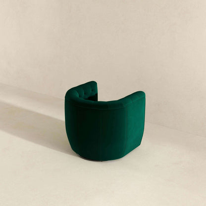 Delaney Green Velvet Swivel Chair - SCH00500203