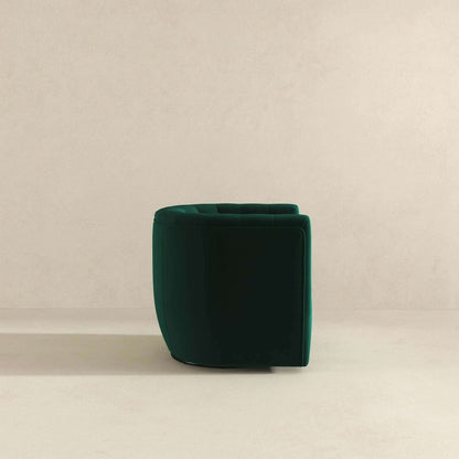 Delaney Green Velvet Swivel Chair - SCH00500203