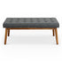 Delilah Modern Bench (Fabric) - BEN00500701