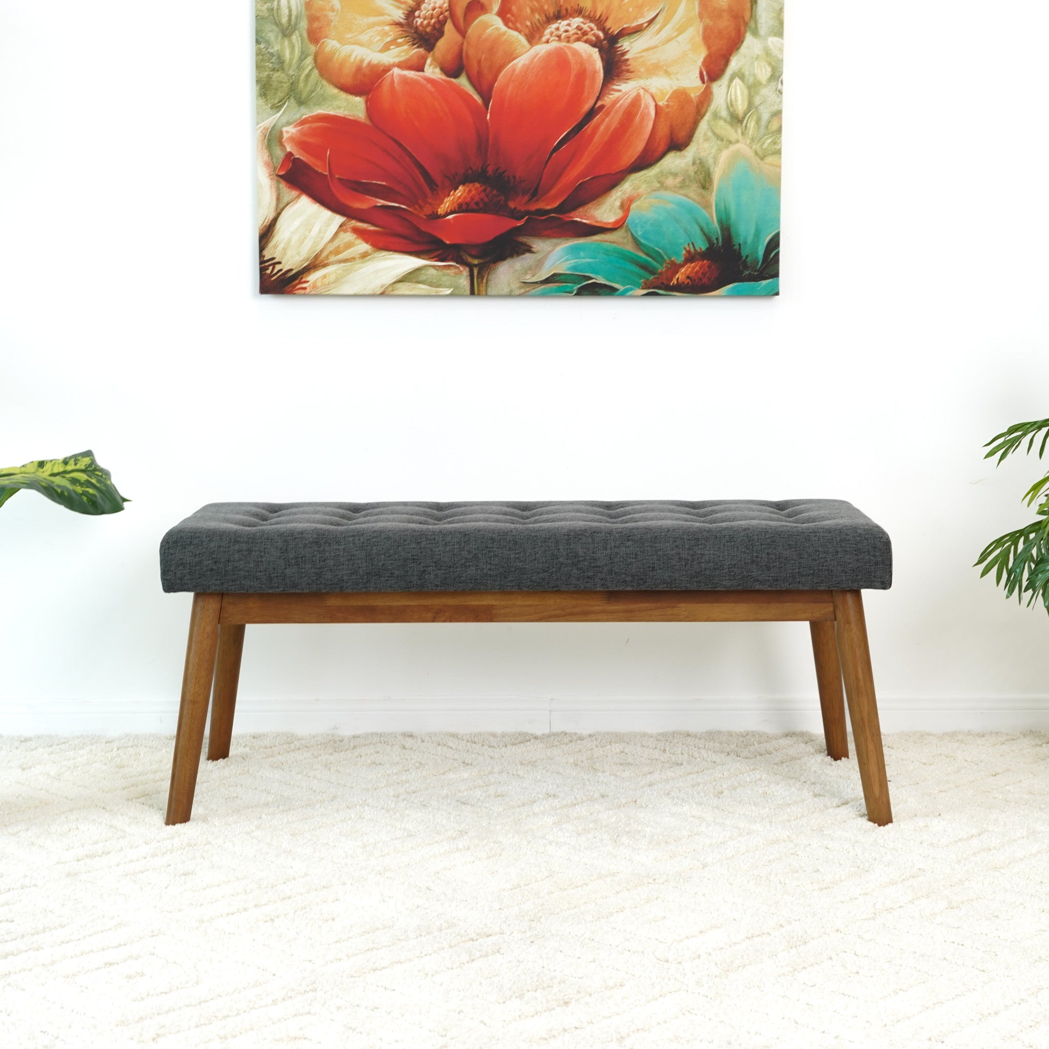 Delilah Modern Bench (Fabric) - BEN00500701