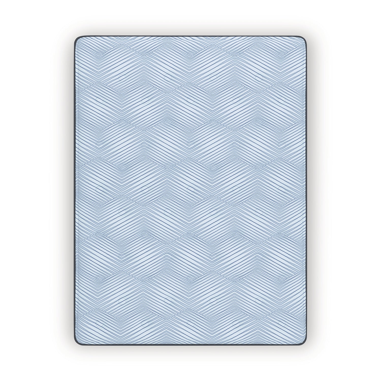 Dellyn 10 Hybrid Light Blue California King Mattress - M20251