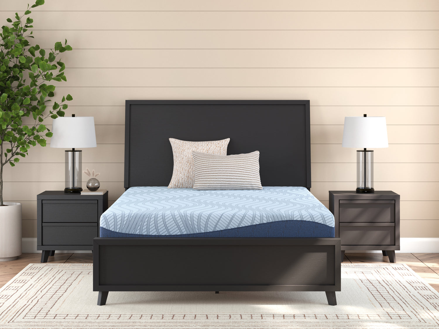 Dellyn 10 Memory Foam White California King Mattress - M20551