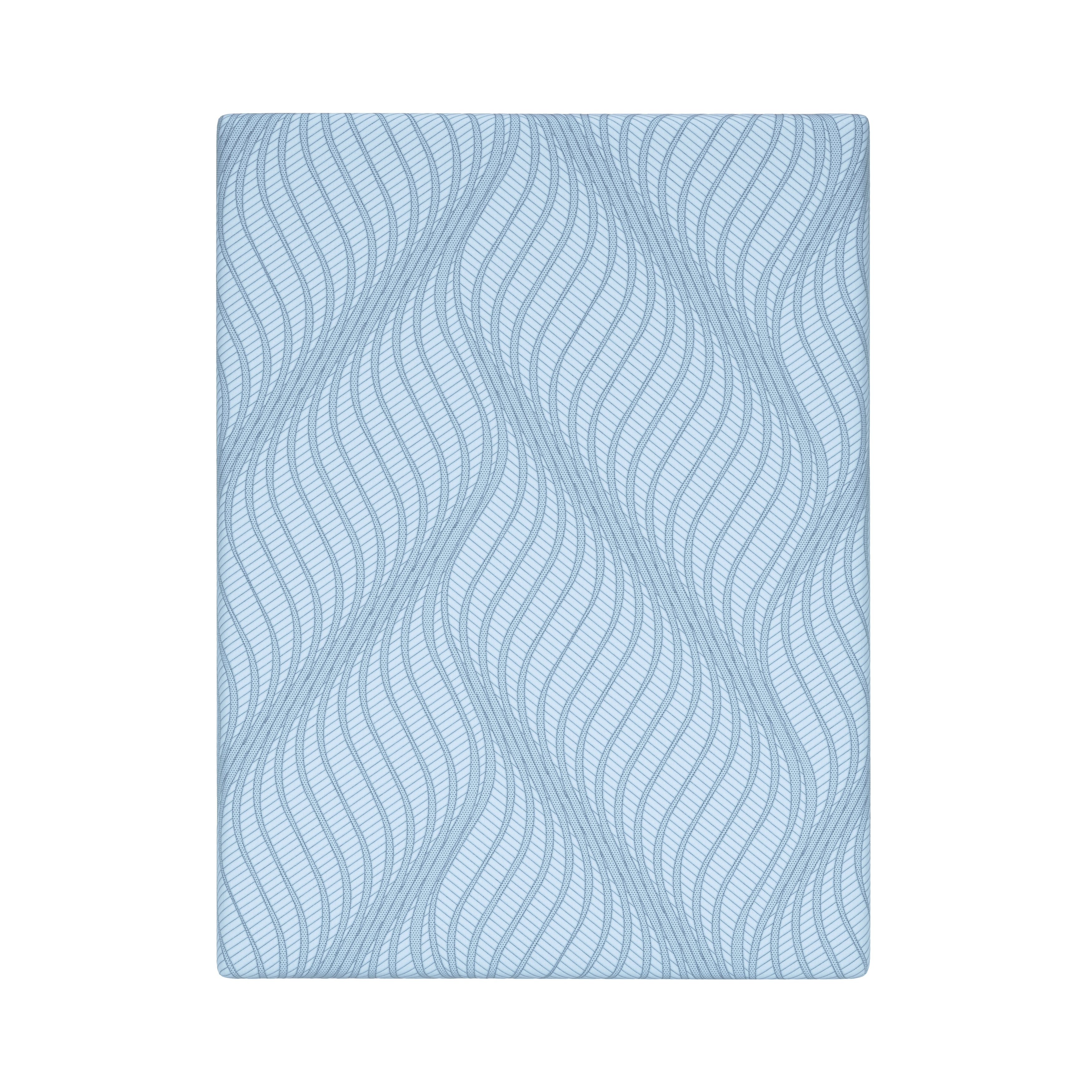 Dellyn 10 Memory Foam White Queen Mattress - M20531