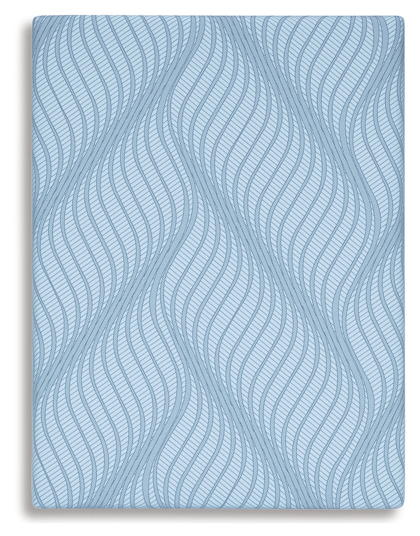 Dellyn 10 Memory Foam White Twin Mattress - M20511