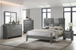 Denker Gunmetal Panel Bedroom Set - SET | B4715-Q-HBFB | B4715-Q-RAIL | B4715-2 | B4715-4 - Bien Home Furniture & Electronics
