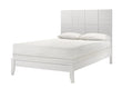 Denker White King Panel Bed - SET | B4712-K-HBFB | B4712-K-RAIL - Bien Home Furniture & Electronics