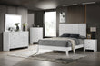 Denker White Panel Bedroom Set - SET | B4712-Q-HBFB | B4712-Q-RAIL | B4710-2 | B4710-4 - Bien Home Furniture & Electronics