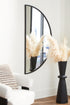Denlow Black Accent Mirror - A8010333