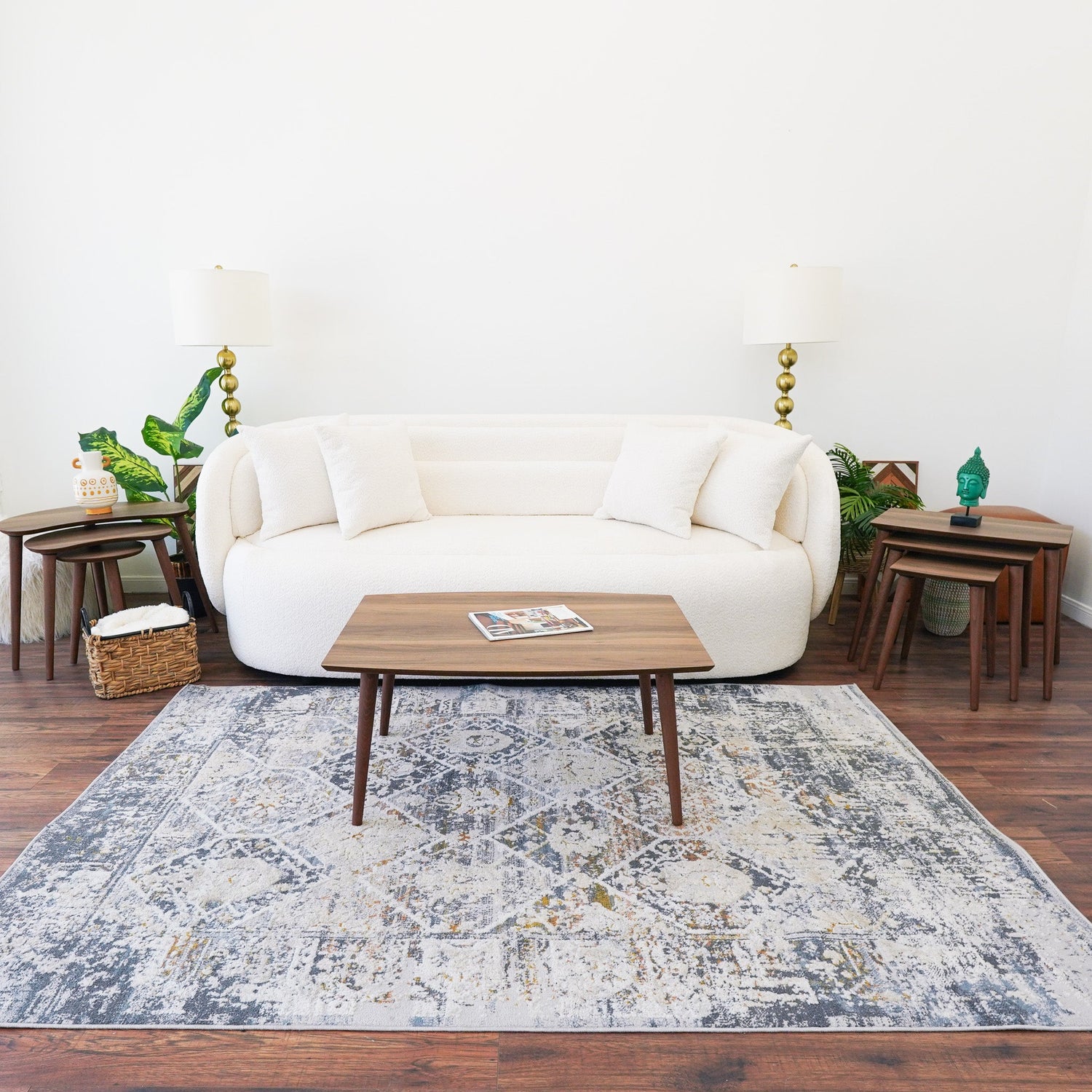 Deny Walnut Center Table - LRT02300701