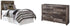 Derekson Twin Panel Headboard Bed with Dresser in Multi Gray from Ashley - Luna Furniture
