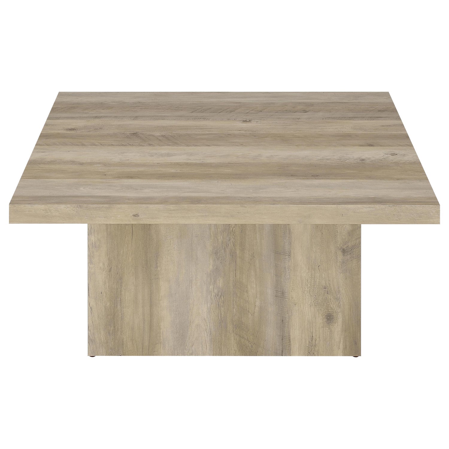 Devar 2-piece Square Coffee End Table Set Distressed Pine - 710878-S2