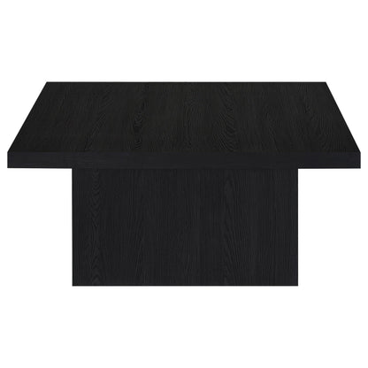 Devar 3-piece Square Cocktail Coffee End Table Set Black - 706408-S3