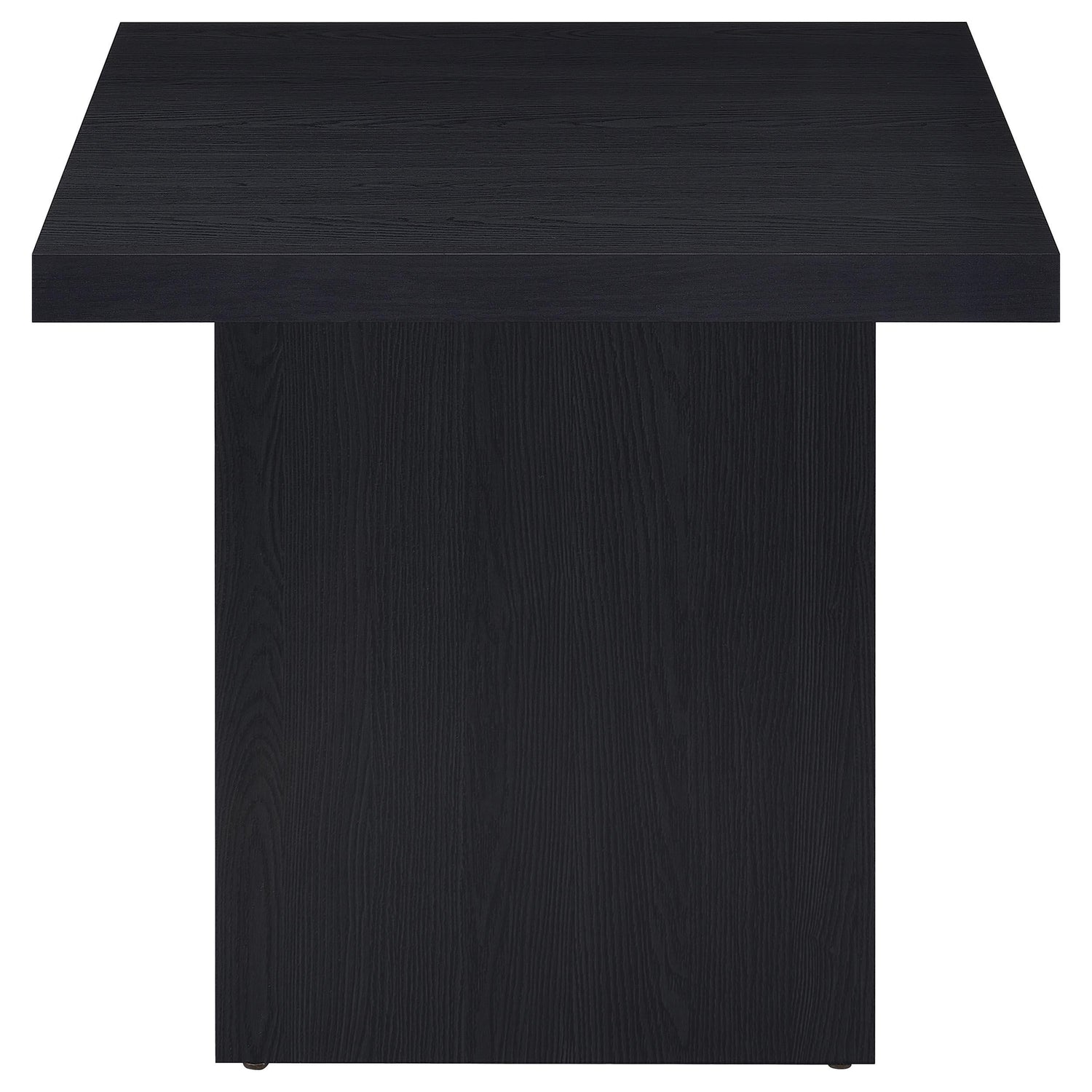 Devar 3-piece Square Cocktail Coffee End Table Set Black - 706408-S3