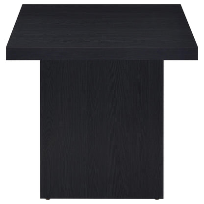 Devar 3-piece Square Cocktail Coffee End Table Set Black - 706408-S3
