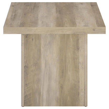 Devar 3-piece Square Coffee End Table Set Distressed Pine - 710878-S3