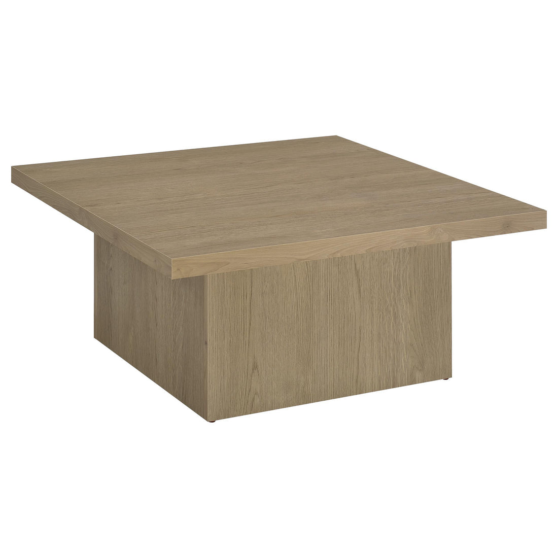 Devar Square Engineered Wood Cocktail Coffee Table Latte - 710918