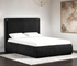 Diana Black Platform Bed - Queen, King *King - DIANA BLACK King