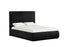 Diana Black Platform Bed - Queen *QUEEN - DIANA BLACK QUEEN