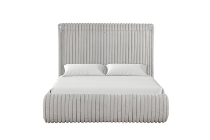 Diana Gray Platform Bed - Queen *QUEEN - DIANA GRAY QUEEN