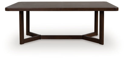 Dilenno Dark Brown Dining Extension Table - PCD857-35