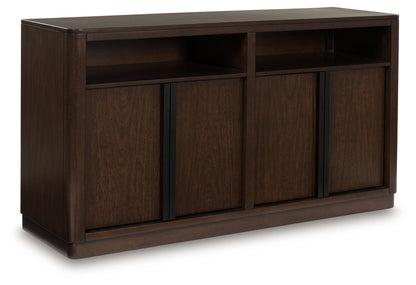 Dilenno Dark Brown Dining Server - PCD857-60