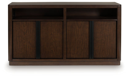 Dilenno Dark Brown Dining Server - PCD857-60
