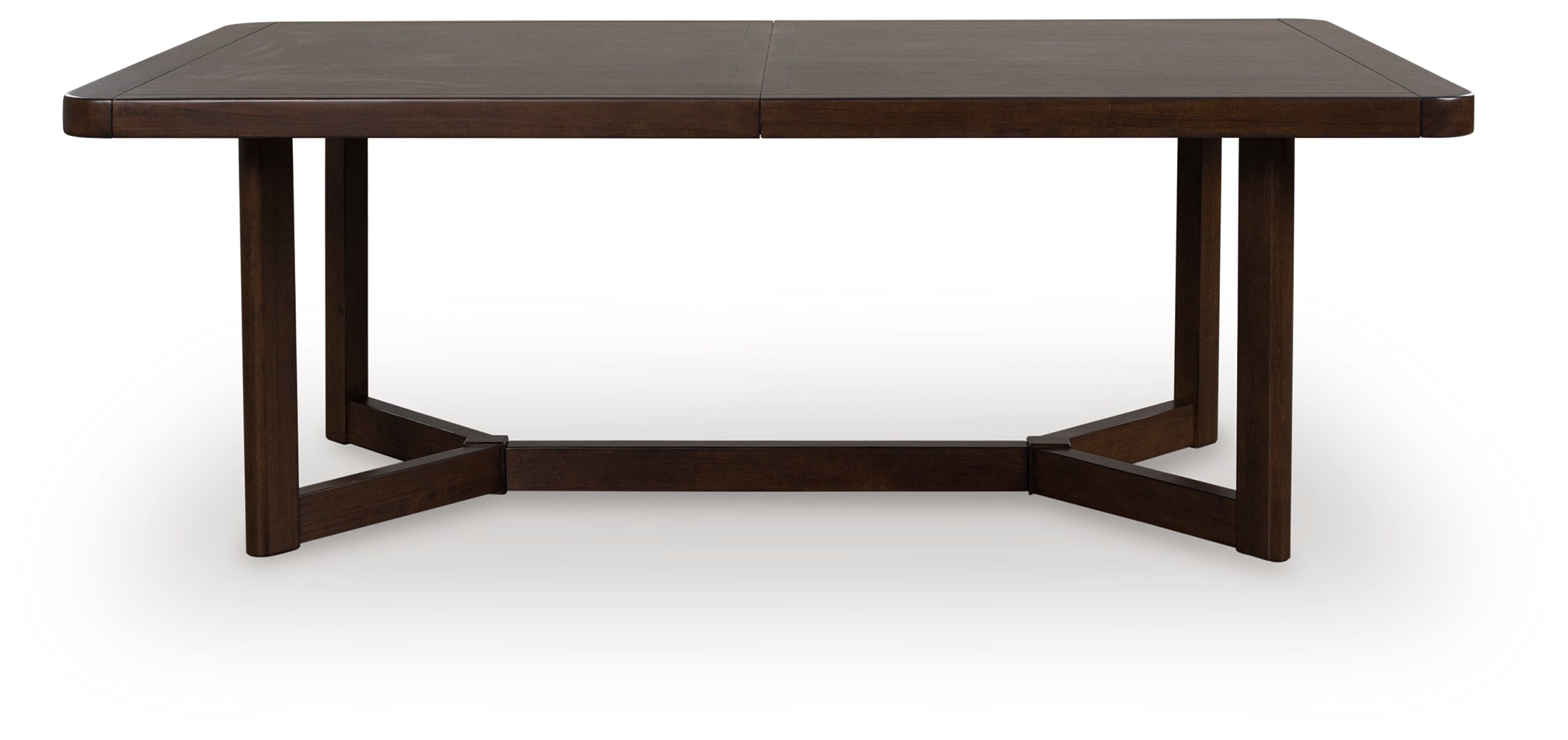 Dilenno Dining Table and 4 Chairs in Dark Brown from Ashley - Luna Furniture