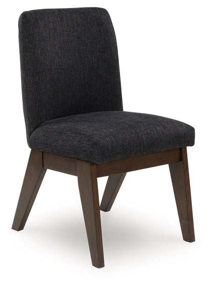 Dilenno Dining Table and 4 Chairs in Dark Brown from Ashley - Luna Furniture