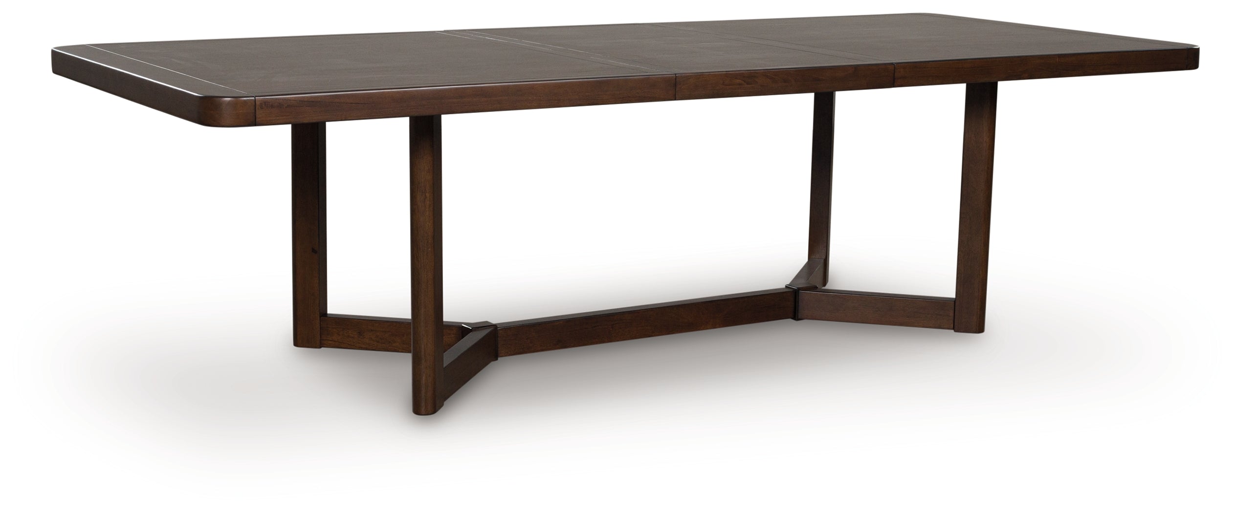 Dilenno Dark Brown Extendable Dining Room Set from Ashley - Luna Furniture
