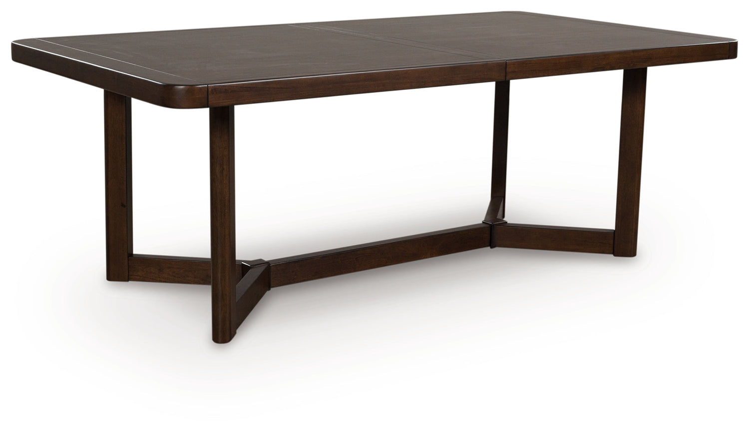 Dilenno Dining Table and 6 Chairs in Dark Brown from Ashley - Luna Furniture