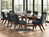 Dilenno Dark Brown Extendable Dining Room Set from Ashley - Luna Furniture