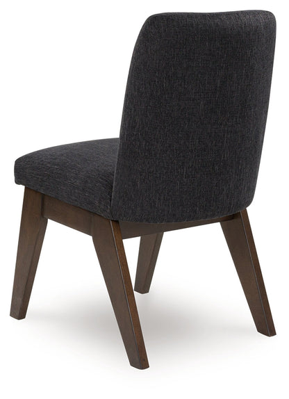 Dilenno Dining Table and 8 Chairs in Dark Brown from Ashley - Luna Furniture