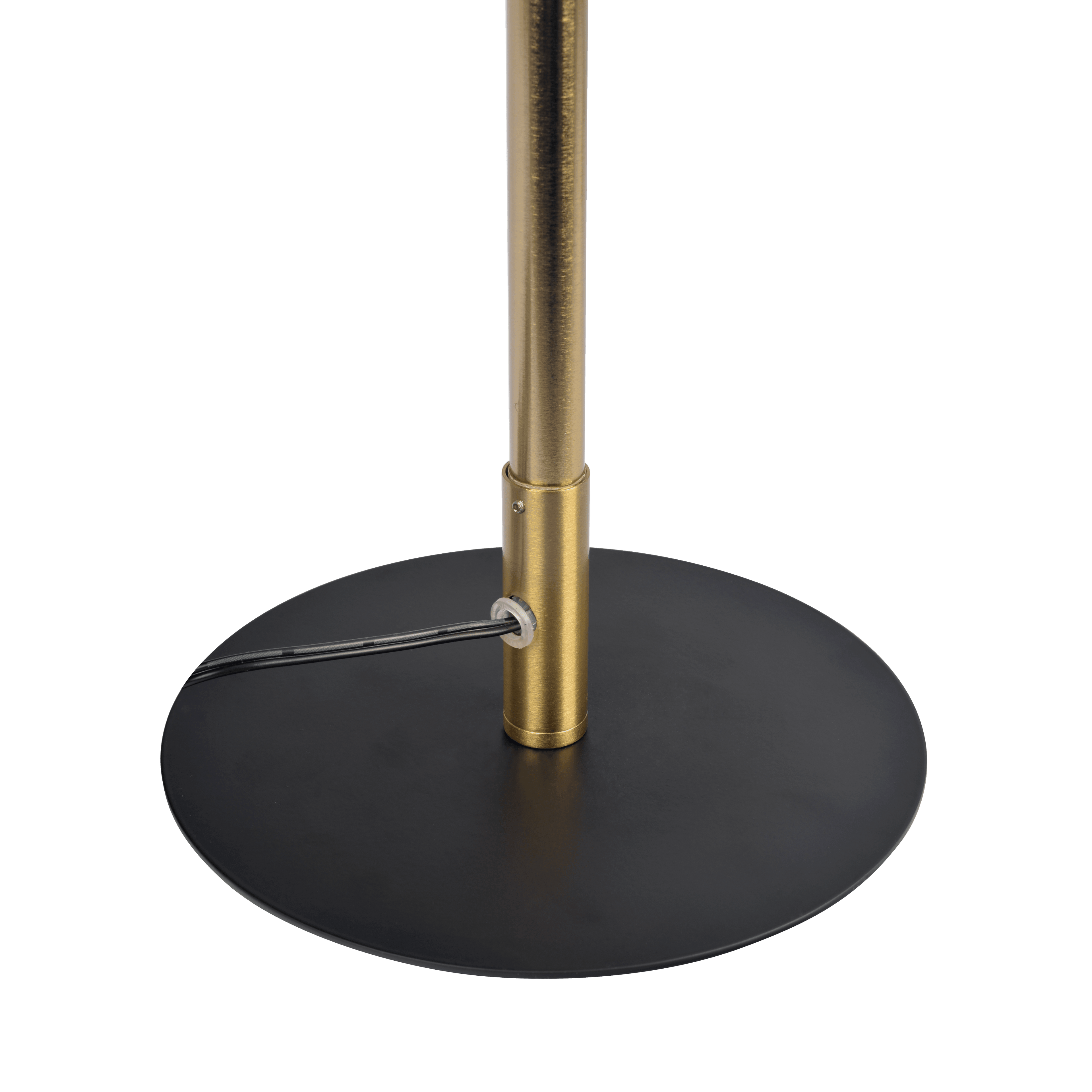Dimond Black LED Table Lamp with On/Off Switch Round Metal Base - FLL03700601