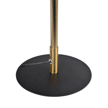 Dimond Black LED Table Lamp with On/Off Switch Round Metal Base - FLL03700601