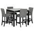 Dior12 - Pub Table + 4 Chair Set - DIOR12