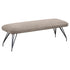 Dodson Fabric Upholstered Dining Bench Taupe - 108497
