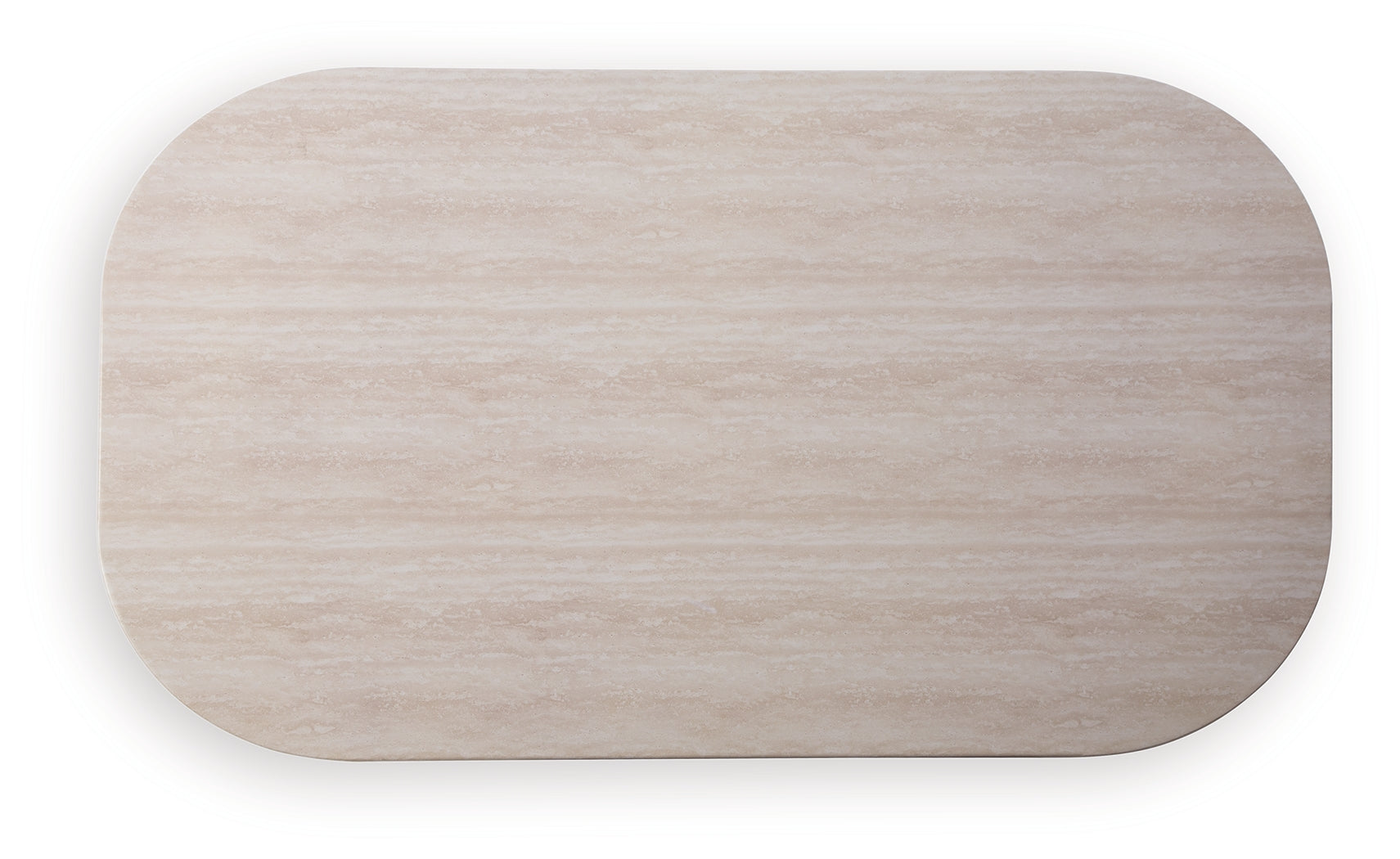 Dolan Creek Beige/Brown Outdoor Coffee Table - PCP610-701