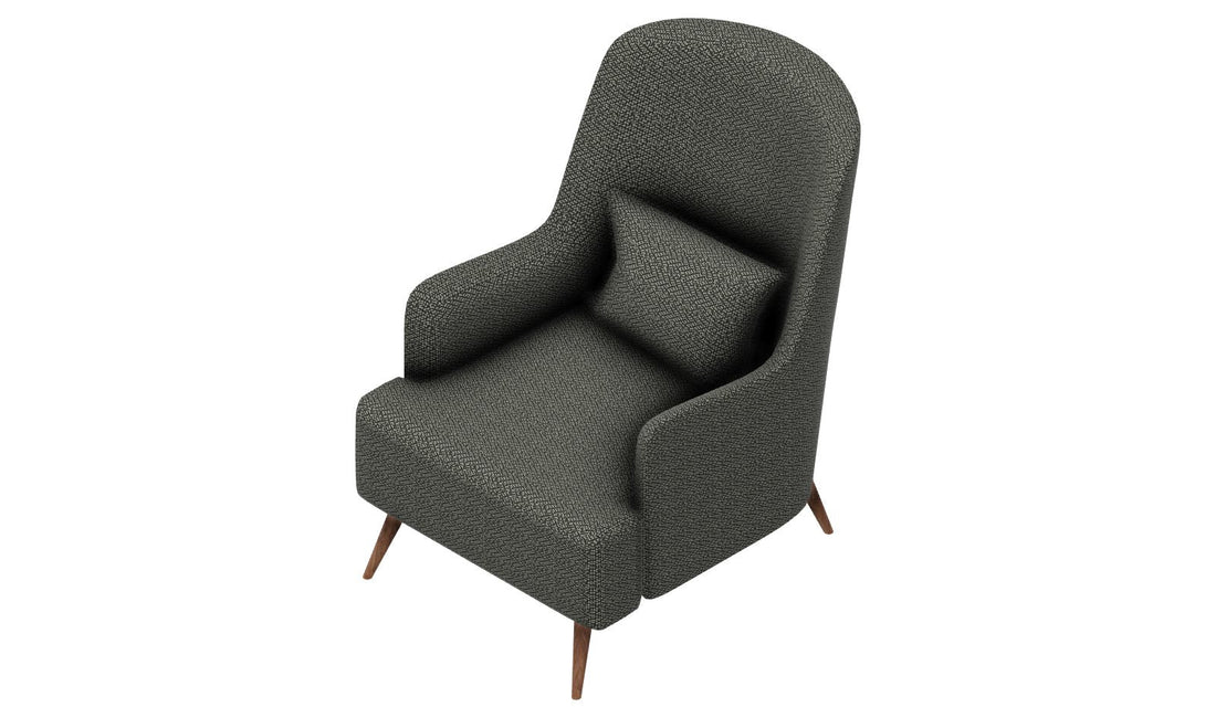 Dolce Black Armchair - DOLCE 03.104.0472.5162.0101.0000.1
