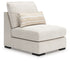 Donelson Creek Vanilla 4-Piece Sectional and Ottoman - 48002U1