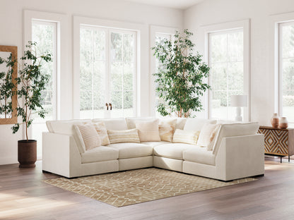 Donelson Creek Vanilla 5-Piece Sectional - 48002S1