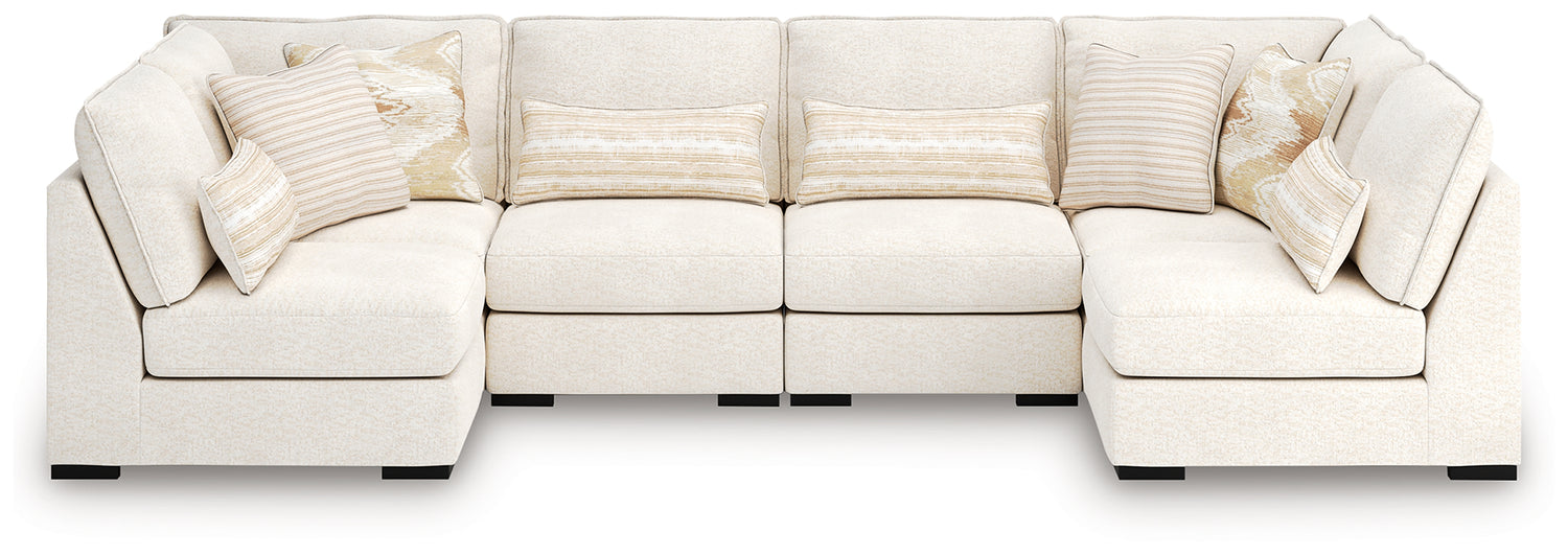 Donelson Creek Vanilla 6-Piece Sectional - 48002S3