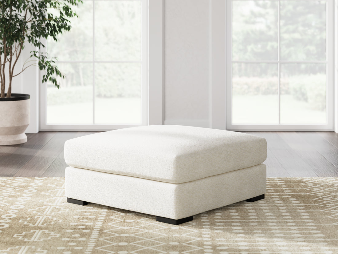 Donelson Creek Vanilla Oversized Accent Ottoman - 4800208
